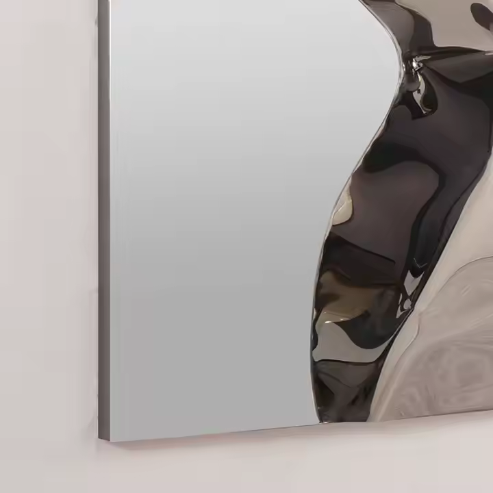 The Melt Line – Abstract Sculpted Mirror