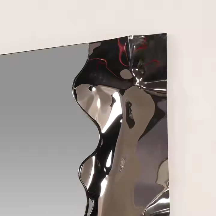 The Melt Line – Abstract Sculpted Mirror